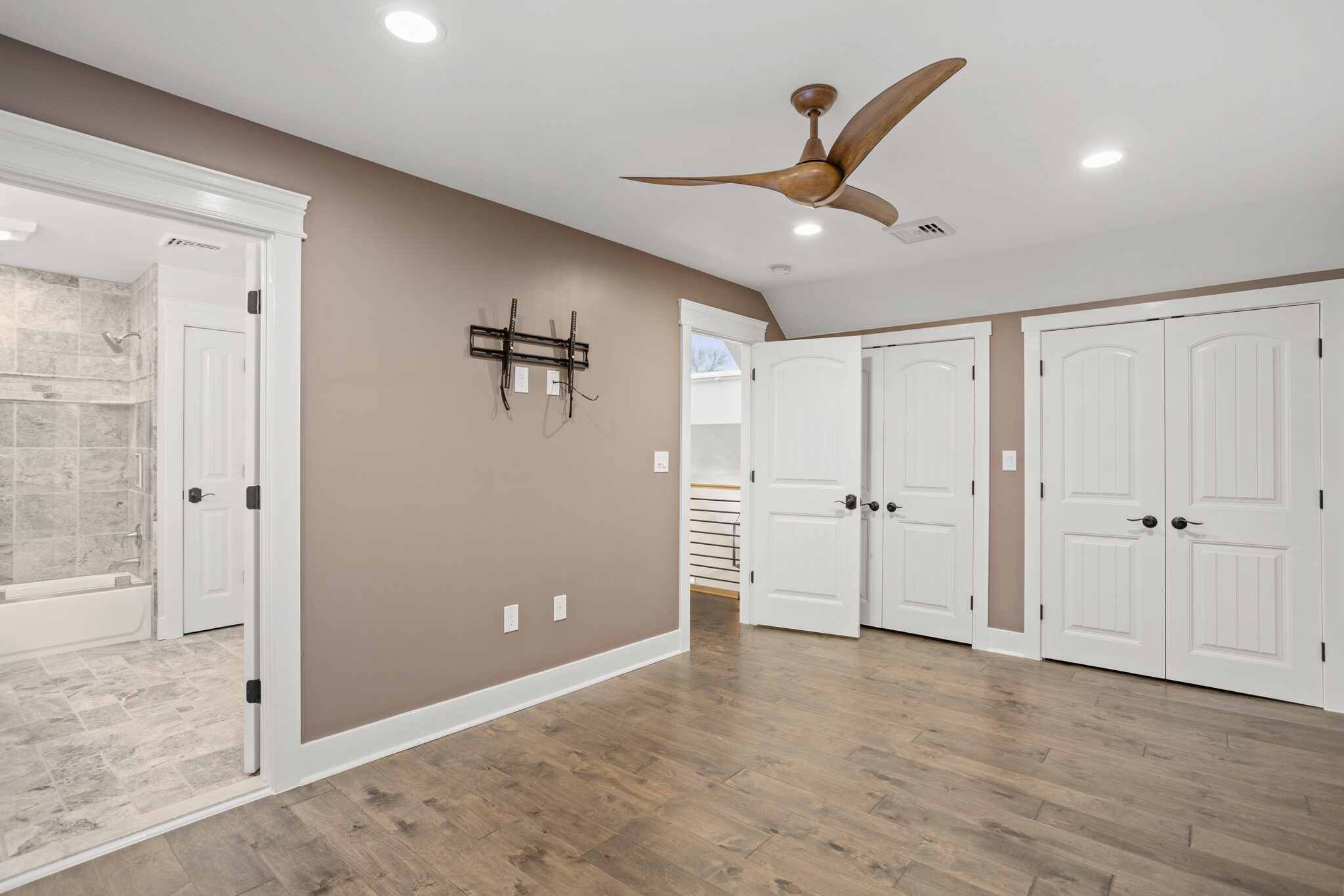 Master bedroom photography